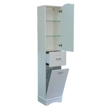 Эльбрус - 40 Пенал белая эмаль 1 ящ. прав. / Б/К