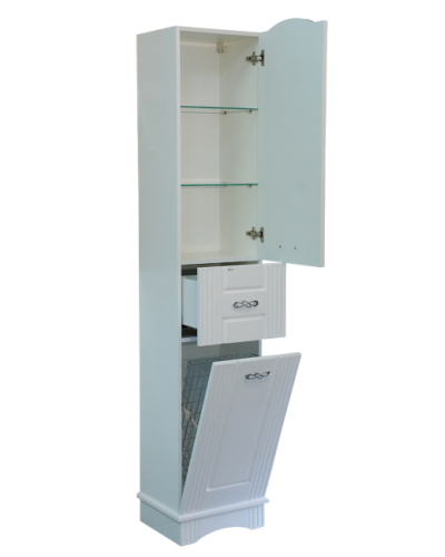 Эльбрус - 40 Пенал белая эмаль 1 ящ. прав. / Б/К