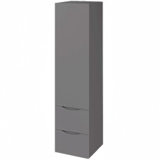 Шкаф пенал Bellezza Санриса 35 4620104270367 подвесной Серебро