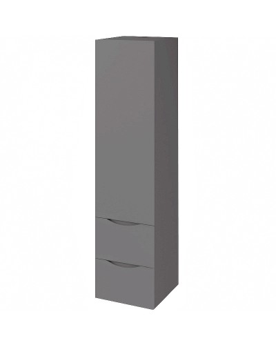 Шкаф пенал Bellezza Санриса 35 4620104270367 подвесной Серебро