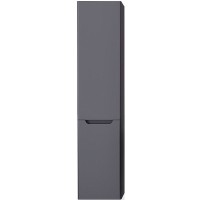 Шкаф пенал Jorno Wood 33 Wood.04.150/P/GR подвесной Серый