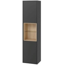 Шкаф пенал Excellent Tuto 40 MLEX.0201.400.GRBL подвесной Серый Дуб