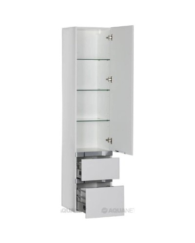 Пенал подвесной белый Aquanet Виго 00183402