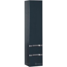 Пенал подвесной сине-серый Aquanet Виго 00183360