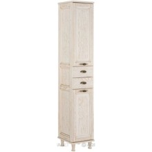 Пенал напольный жасмин/золото Aquanet Тесса 00185810