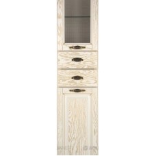 Пенал напольный жасмин/золото Aquanet Тесса 00185813