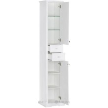 Пенал напольный белый Aquanet Лагуна 00175307