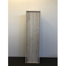 Шкаф пенал Comforty Клеон 40 00-00003947 Белый Дуб дымчатый