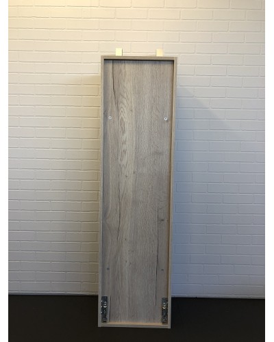 Шкаф пенал Comforty Клеон 40 00-00003947 Белый Дуб дымчатый