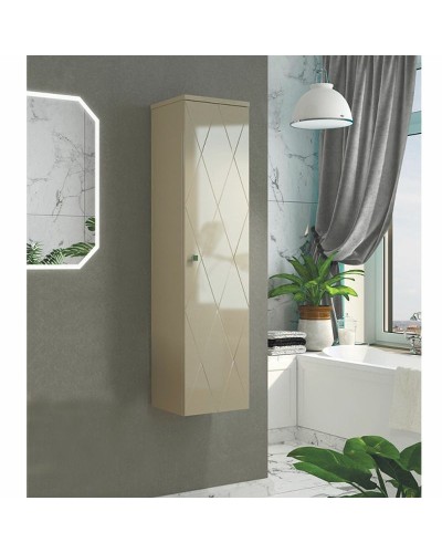 Шкаф пенал Comforty Кремона 40 00-00001219 подвесной Латте