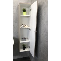 Шкаф пенал Comforty Кремона 40 00-00001219 подвесной Латте