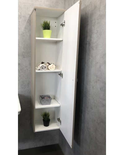 Шкаф пенал Comforty Кремона 40 00-00001219 подвесной Латте