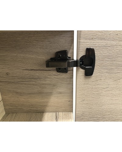 Шкаф пенал Comforty Мальме 35 00-00000825 подвесной Дуб дымчатый