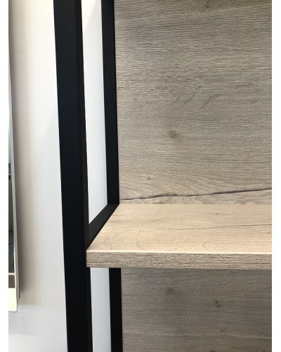 Шкаф пенал Comforty Мальме 35 00-00000825 подвесной Дуб дымчатый