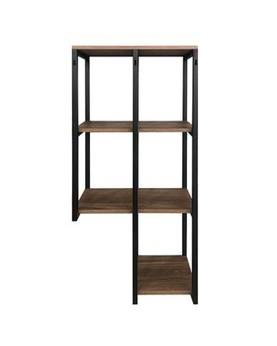 Стеллаж Comforty Порто 50 00-00000829 подвесной Дуб темно-коричневый