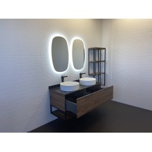 Стеллаж Comforty Порто 50 00-00000829 подвесной Дуб темно-коричневый