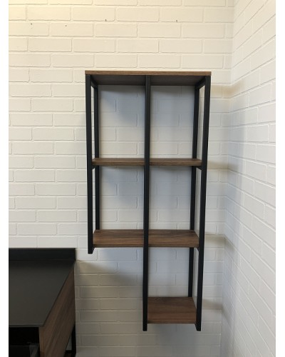 Стеллаж Comforty Порто 50 00-00000829 подвесной Дуб темно-коричневый