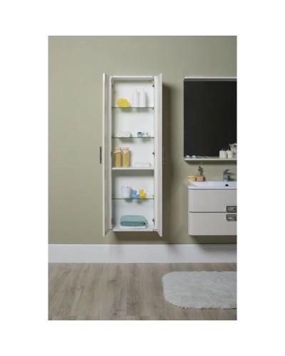 Пенал подвесной слоновая кость Aquanet Паллада 00175318