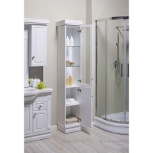 Пенал напольный белый Aquanet Фредерика 00175755