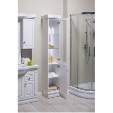 Пенал напольный белый Aquanet Фредерика 00175755