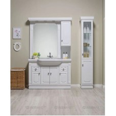 Пенал напольный белый Aquanet Фредерика 00175755