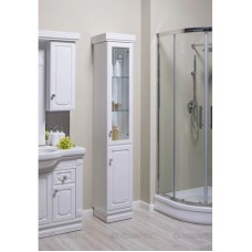 Пенал напольный белый Aquanet Фредерика 00175755