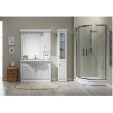 Пенал напольный белый Aquanet Фредерика 00175755