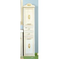 Roma Пенал - 35 прав. с 2 ящ.бежевый патина