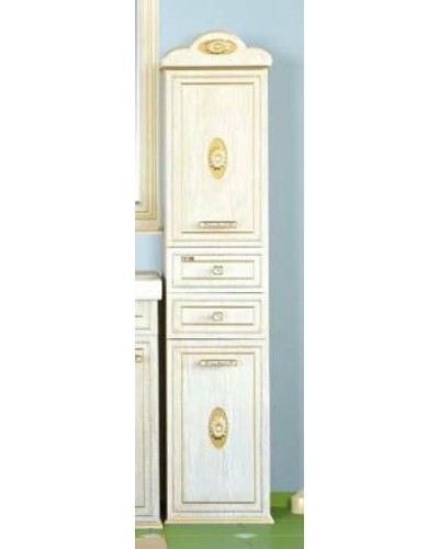 Roma Пенал - 35 прав. с 2 ящ.бежевый патина