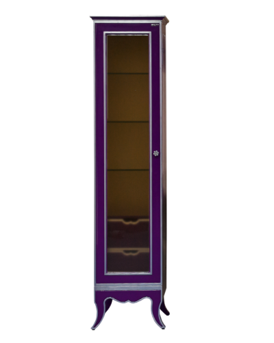 Анжелика - Пенал 40 лев. сиреневый/сусальное  серебро