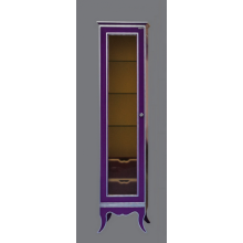 Анжелика - Пенал 40 лев. сиреневый/сусальное  серебро