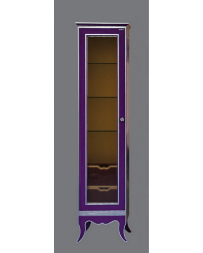 Анжелика - Пенал 40 лев. сиреневый/сусальное  серебро