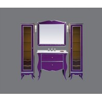 Анжелика - Пенал 40 лев. сиреневый/сусальное  серебро