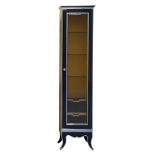 Анжелика - Пенал 40 прав. черный с серебром