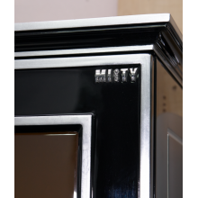 Анжелика - Пенал 40 прав. черный с серебром