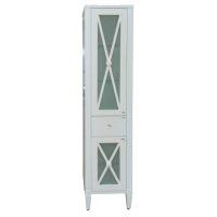 Анна - 40 Пенал 1 ящ. лев.со стеклом