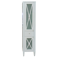 Анна - 40 Пенал 1 ящ. лев.со стеклом