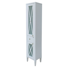 Анна - 40 Пенал 1 ящ. лев.со стеклом