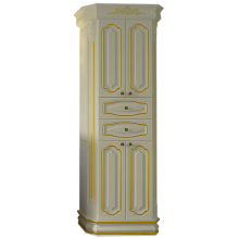 Астория Gold  - Пенал 60 бежевый матовый