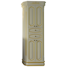 Астория Gold  - Пенал 60 бежевый матовый