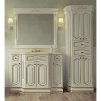 Астория Gold  - Пенал 60 бежевый матовый