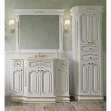 Астория Gold  - Пенал 60 белый глянцевый