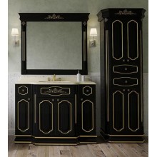 Астория Gold  - Пенал 60 черный глянцевый