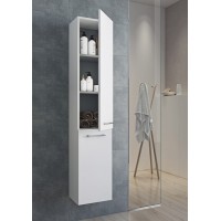 Шкаф пенал Cersanit Lara 30 63417 подвесной Орех