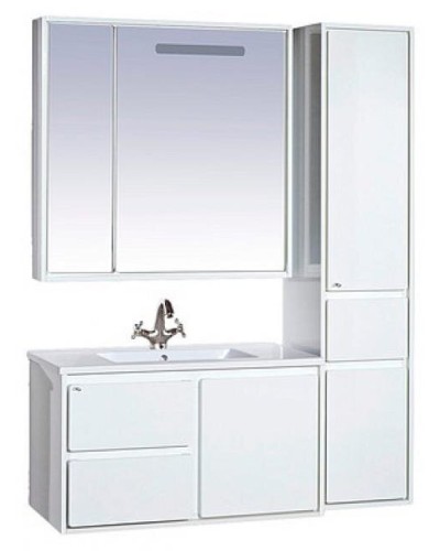 Барселона - 35 Пенал с ящиком прав. белая эмаль