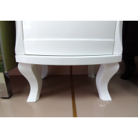 Дайна - 40 Пенал белый левый