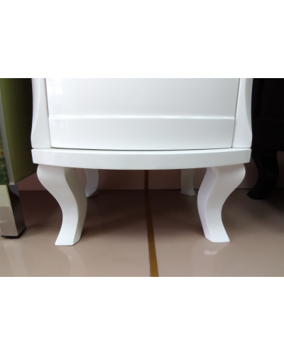 Дайна - 40 Пенал белый левый