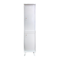 Дайна - 40 Пенал белый правый