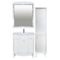 Дайна - 40 Пенал белый правый