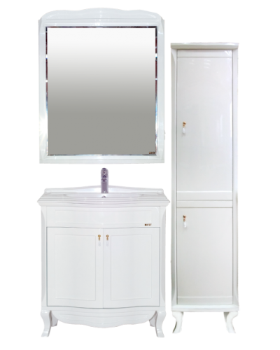 Дайна - 40 Пенал белый правый